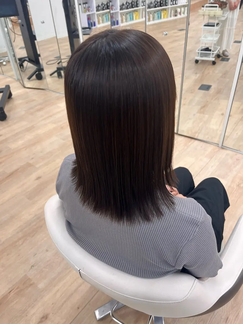 ミディアム saya🎀 仙台カラーモデル募集のヘアスタイル