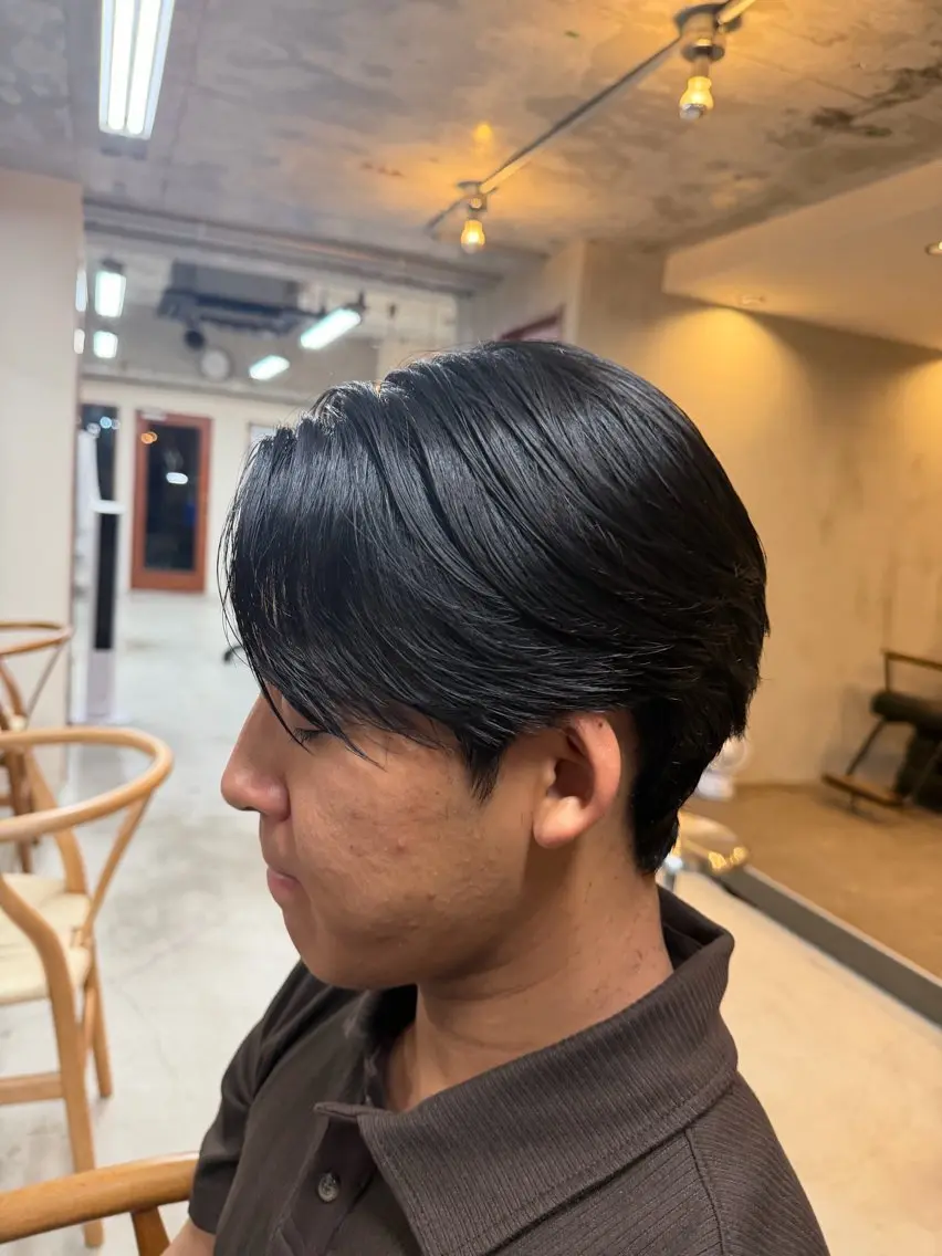 メンズ カット 縮毛矯正 縮毛矯正モデル募集中 SORAのヘアスタイル