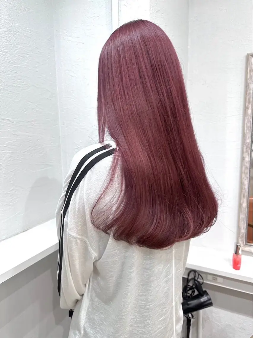 ロング カラー YU RAのヘアスタイル
