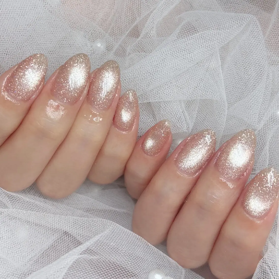ネイル フラッシュネイル フラッシュマグ マグネットネイル ハンドネイル ハンドケア 心斎橋Salon Epokkuのネイルデザイン