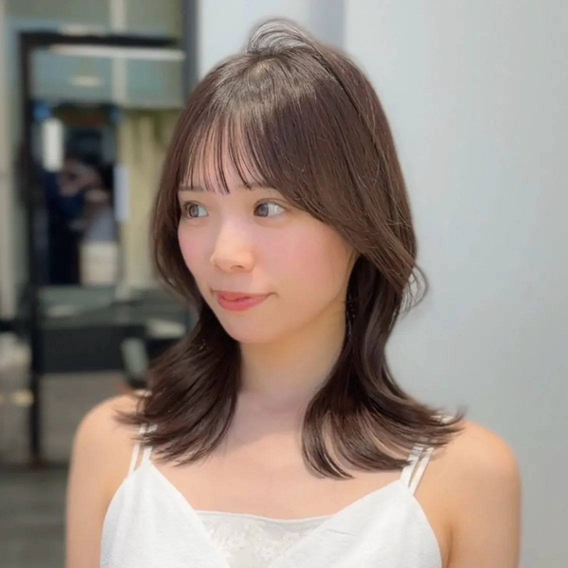 【🎖️人気No.1🎖️】カット+透明感カラー＋Aujua 4stepトリートメント🪄✨の写真