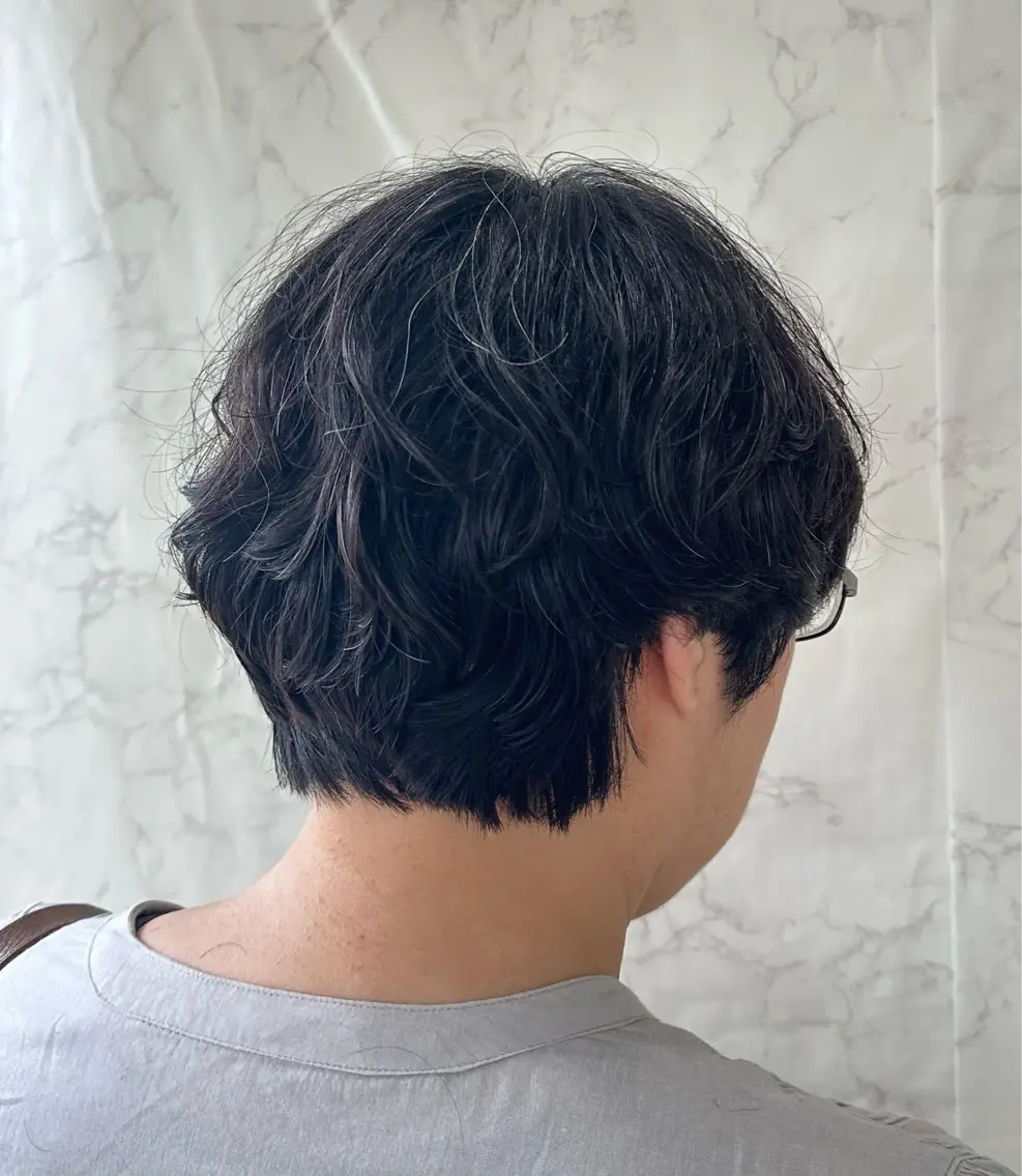 ショート ショートヘア 福本 ルミのヘアスタイル
