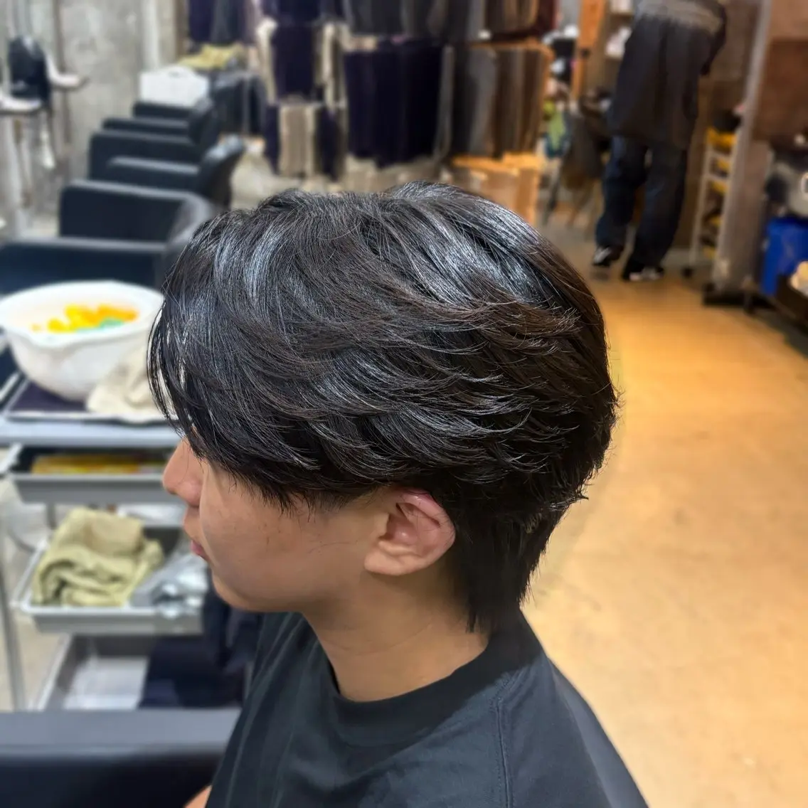 パーマ メンズ メンズパーマ ニュアンスパーマ カット パーマ Kearny 上野 まいかのヘアスタイル