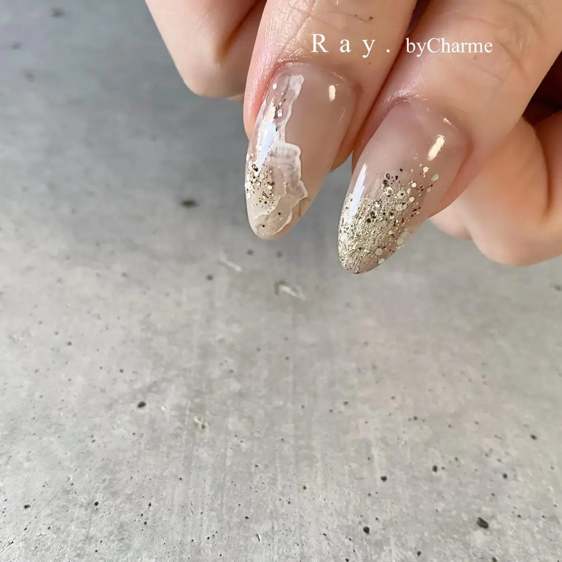 ネイル Ray. /綺麗目ニュアンスのネイルデザイン