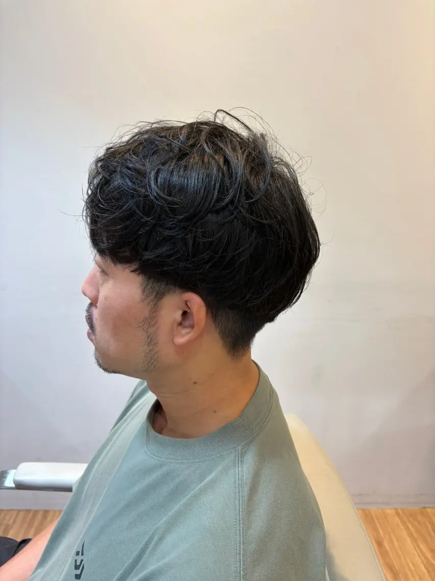 メンズ カット 韓国ヘアー🇰🇷 MIWAのヘアスタイル