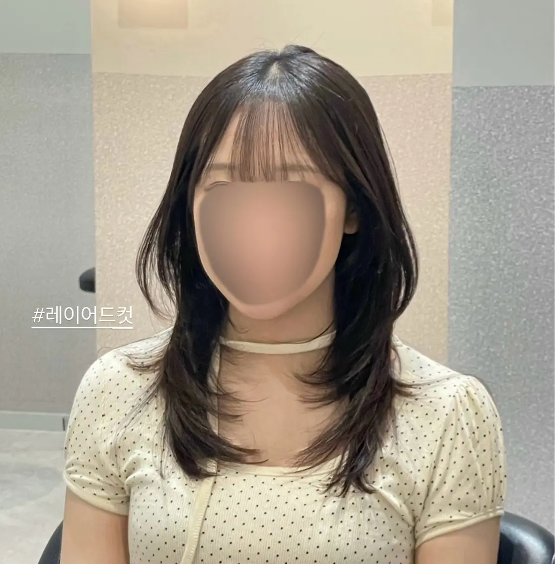 ミディアム ミディアムレイヤー 韓国風ヘア レイヤーカット カット ヘアカラー トリートメント ❤︎︎韓国ヘア❤︎︎ 𝑺𝒉𝒊𝒉𝒐のヘアスタイル