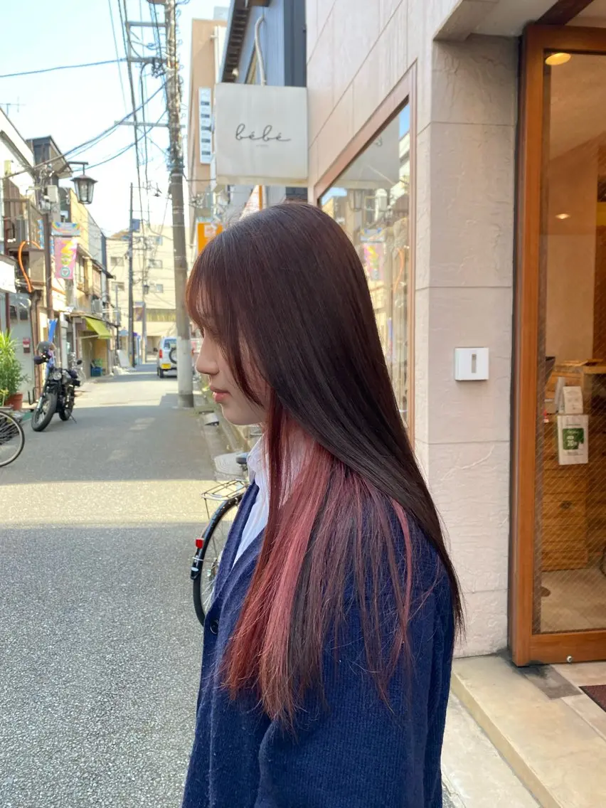 ロング MORISHITA HARUKAのヘアスタイル