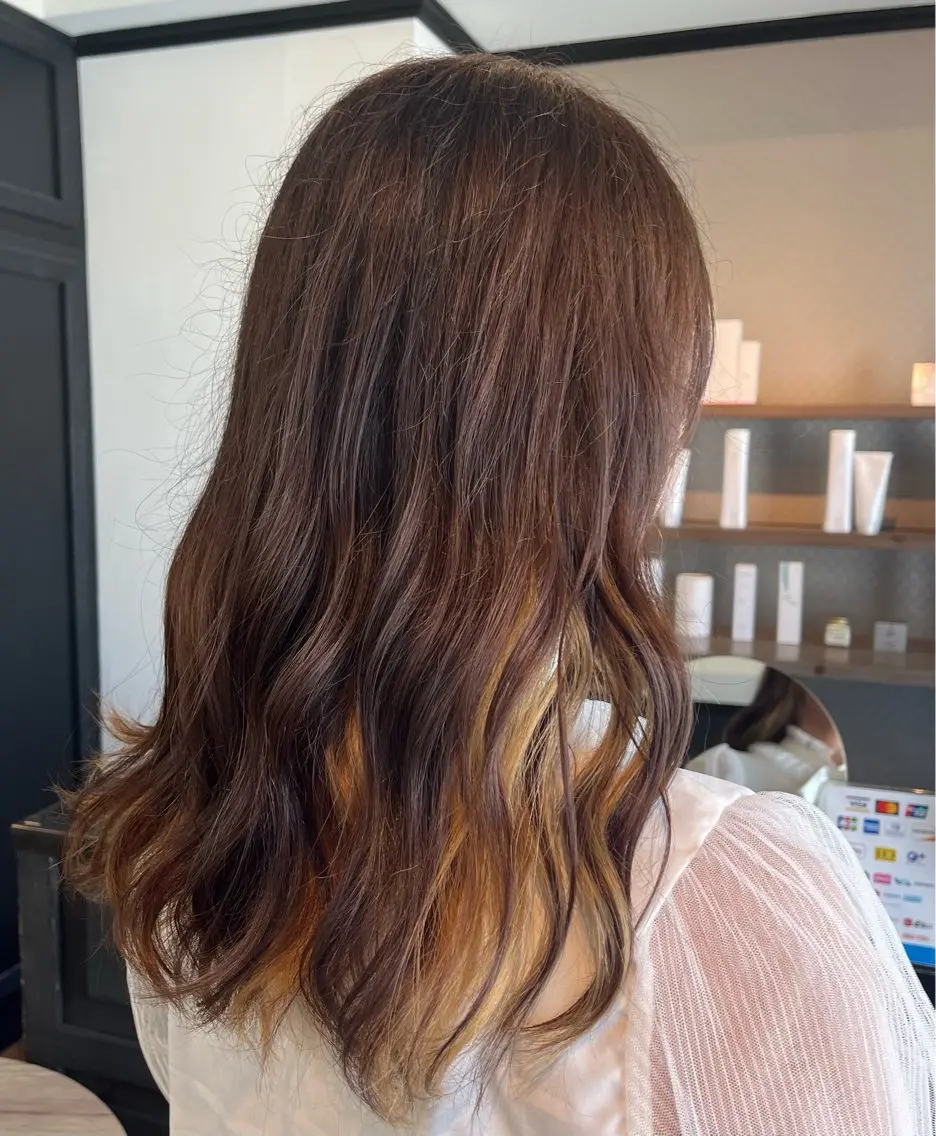 カラー カット ヘアカラー トリートメント Ichika ／ VISEOのヘアスタイル