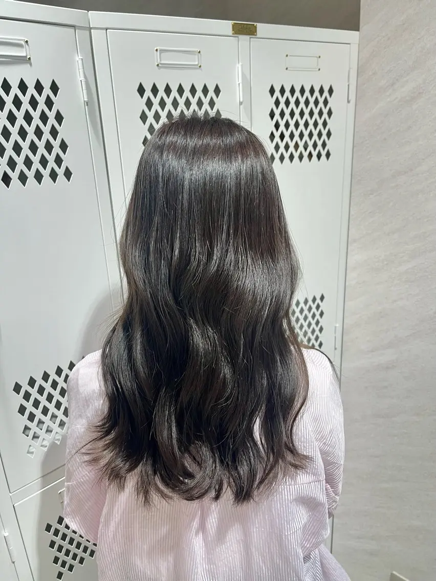セミロング カラー グレージュ ヘアカラー トリートメント 🩵ボブ/レイヤー /髪質改善🩵のヘアスタイル