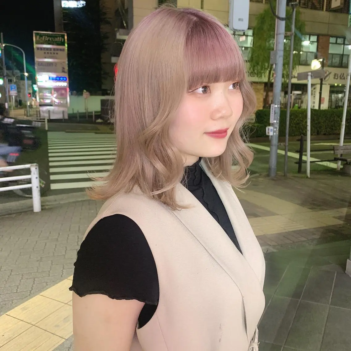ミディアム レイヤーカット🪽 カネコミユのヘアスタイル