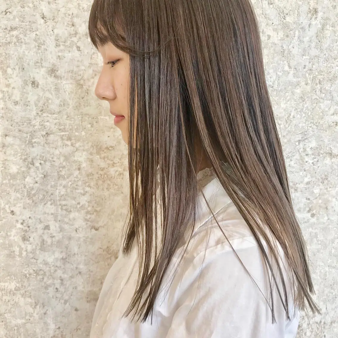 ロング カラー ショート特化 /天神大名/ハルナのヘアスタイル