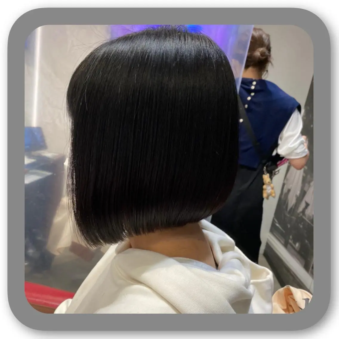 ショート アッシュ ボブ 髪質改善 レイヤーカット ショートヘア カット ショート〜ミディアム 喜多司のヘアスタイル