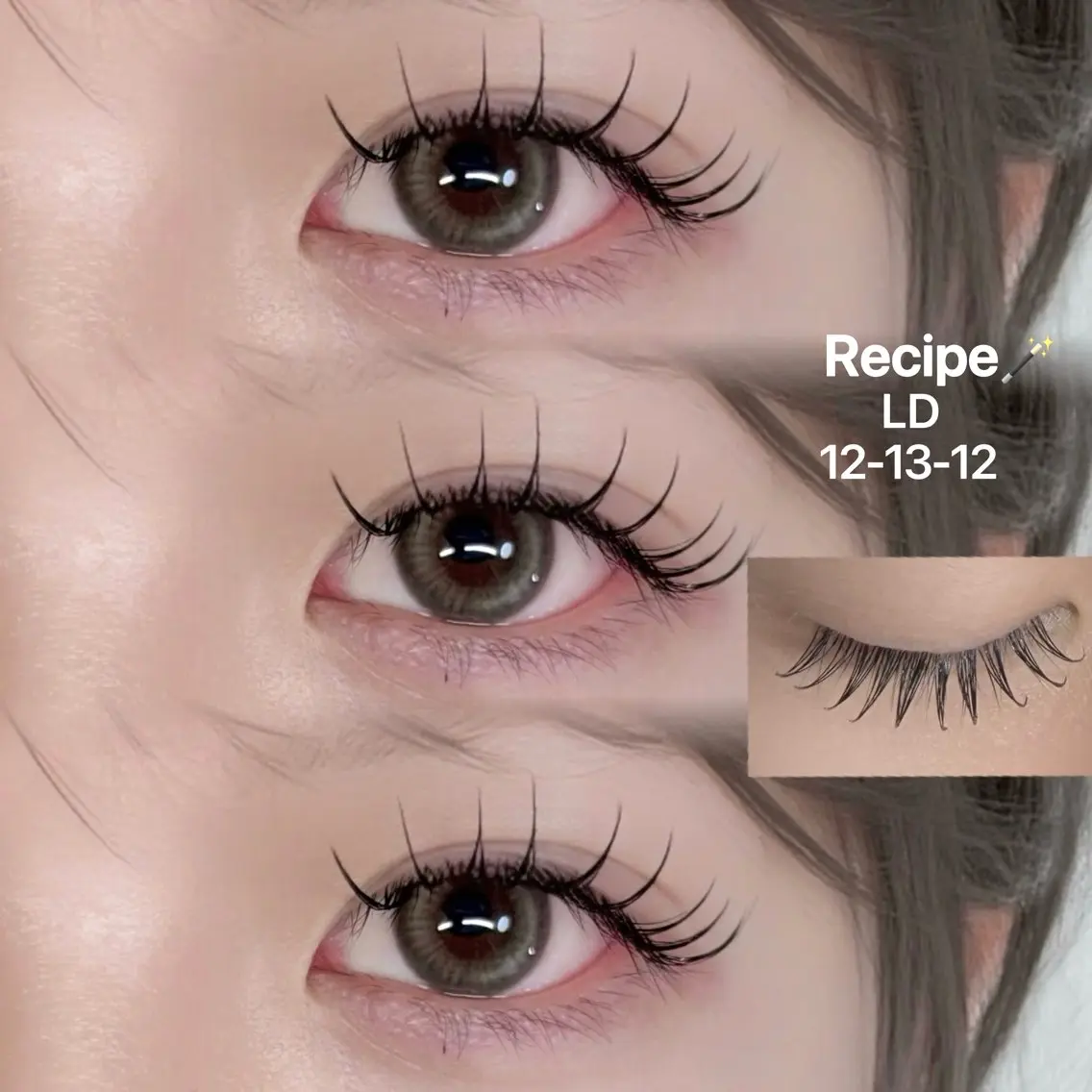 マツエク・マツパ マツエク Miel LASH 🍒のマツエク・マツパデザイン
