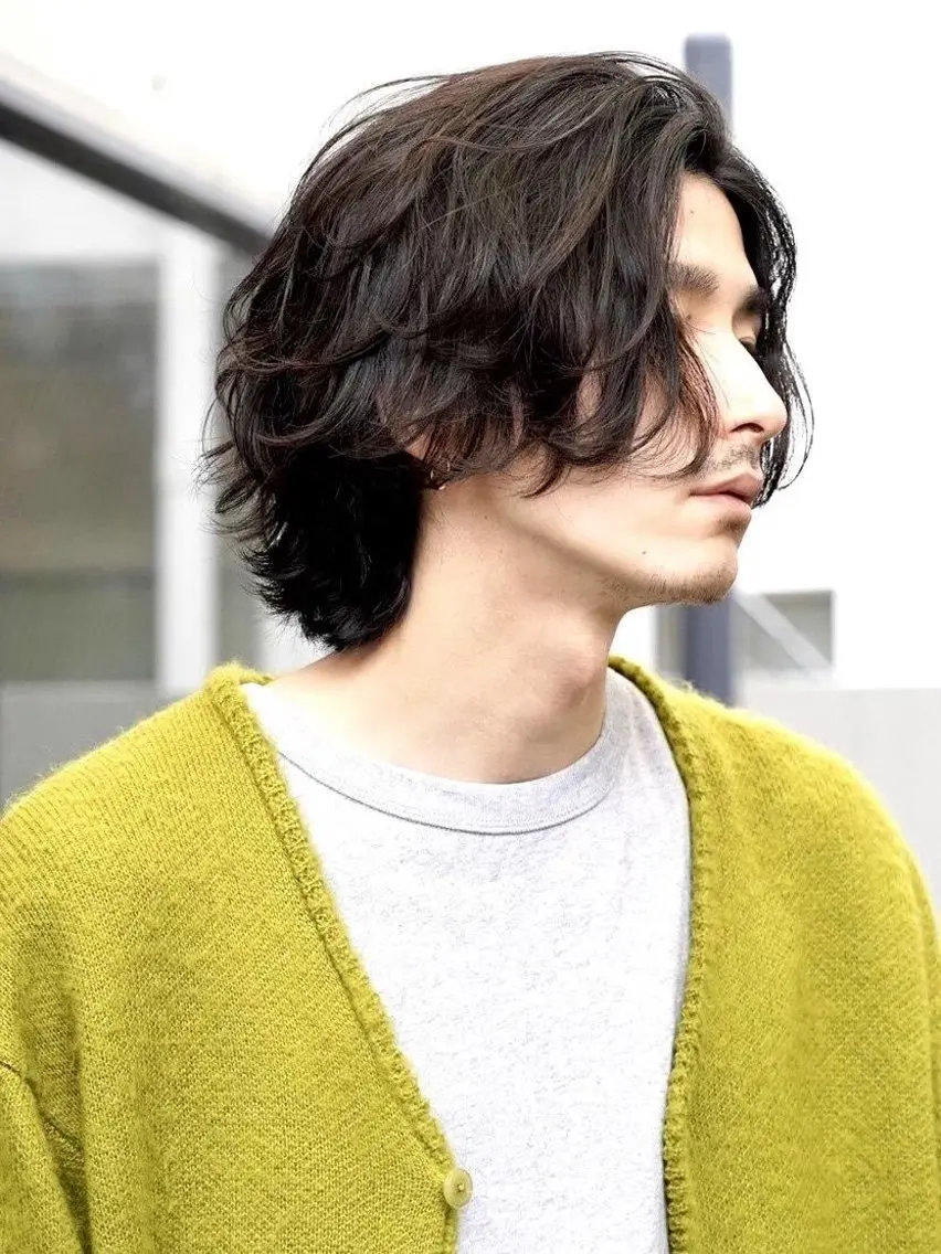 ミディアム パーマ メンズ 【fifth】立野 涼太のヘアスタイル