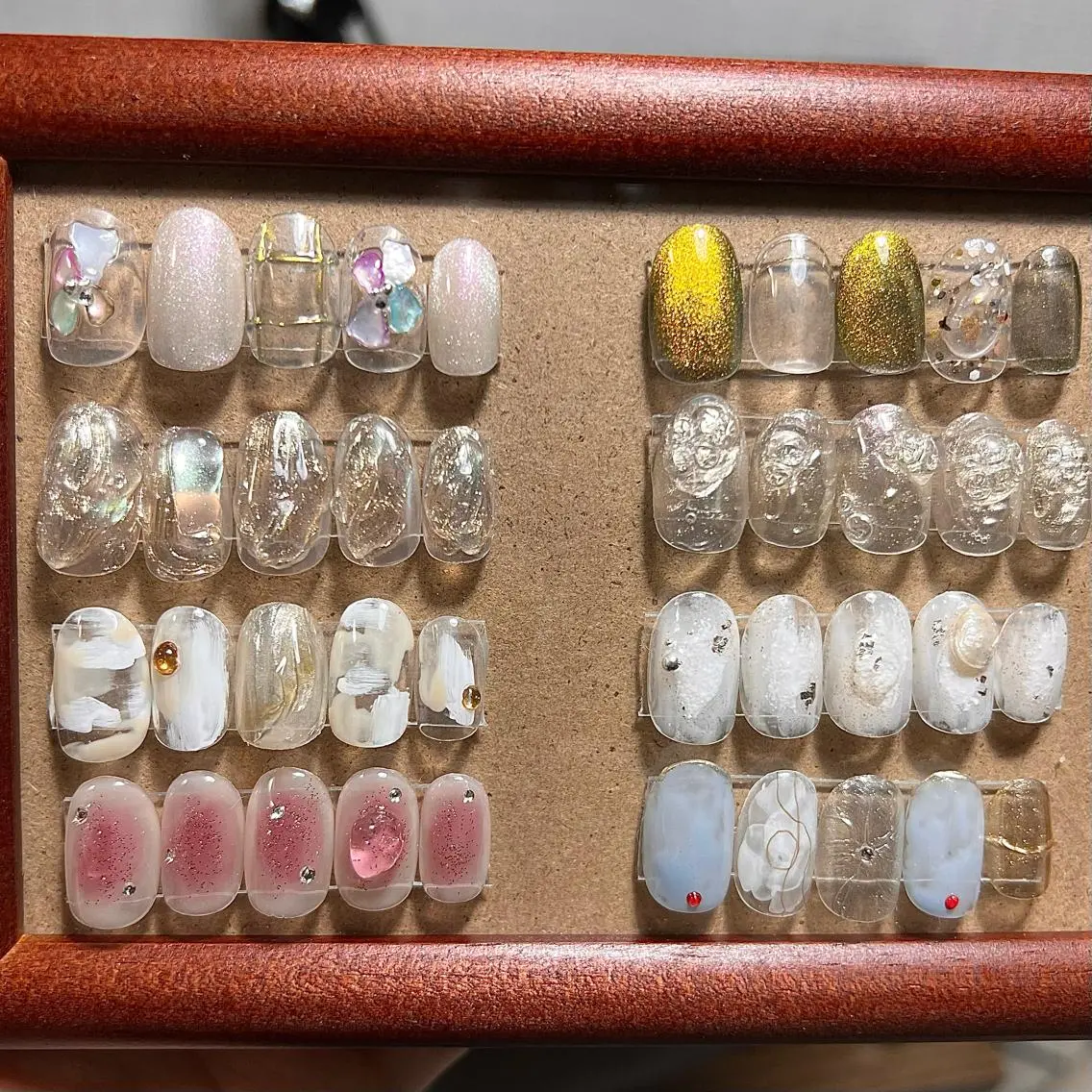 ネイル ハンドネイル pointillé .ayaのネイルデザイン