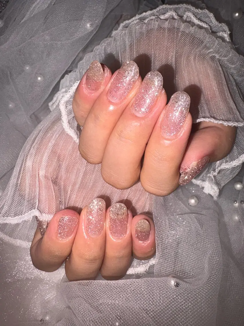 ネイル フラッシュネイル ピンク ハンドネイル Nail Salon macherieのネイルデザイン