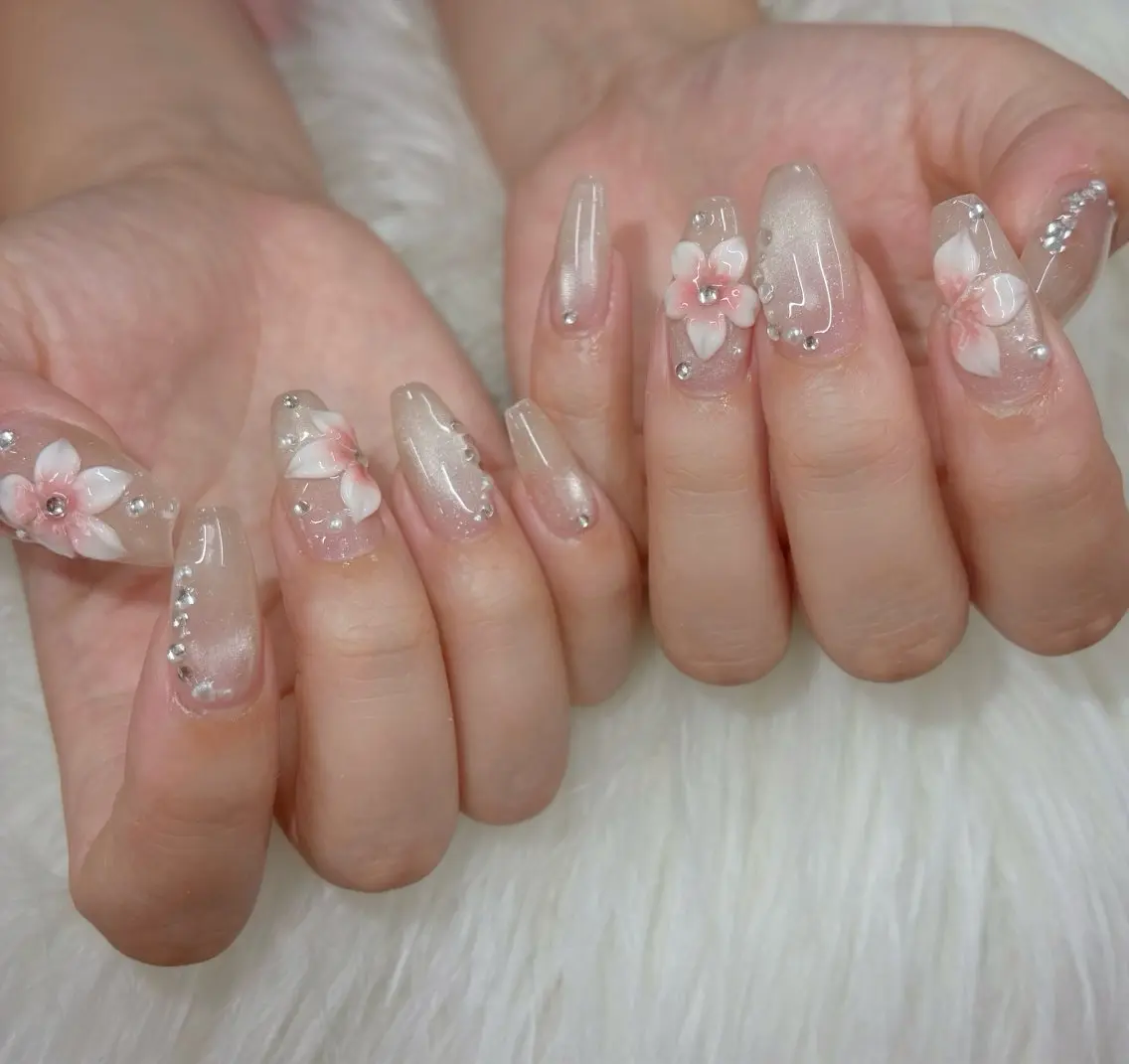 ネイル ハンドネイル ハンドケア DuLi Blinkのネイルデザイン