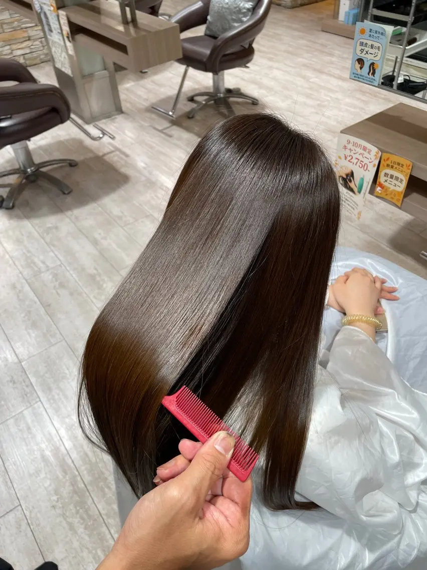 ロング トリートメント Will／ 栞璃のヘアスタイル