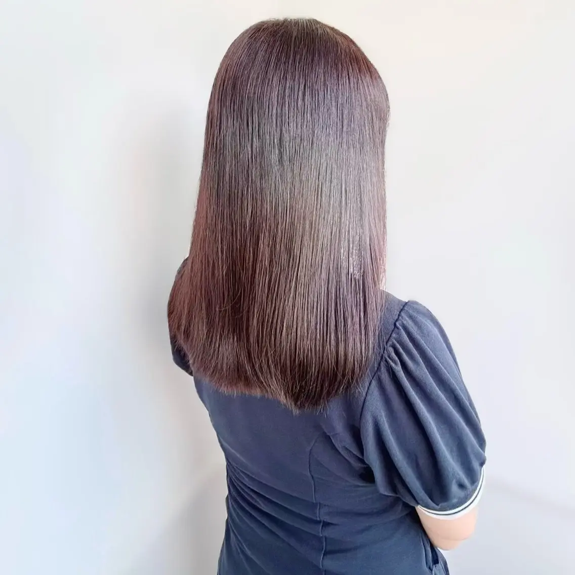 ミディアム ヘアカラー 大塚 美侑のヘアスタイル