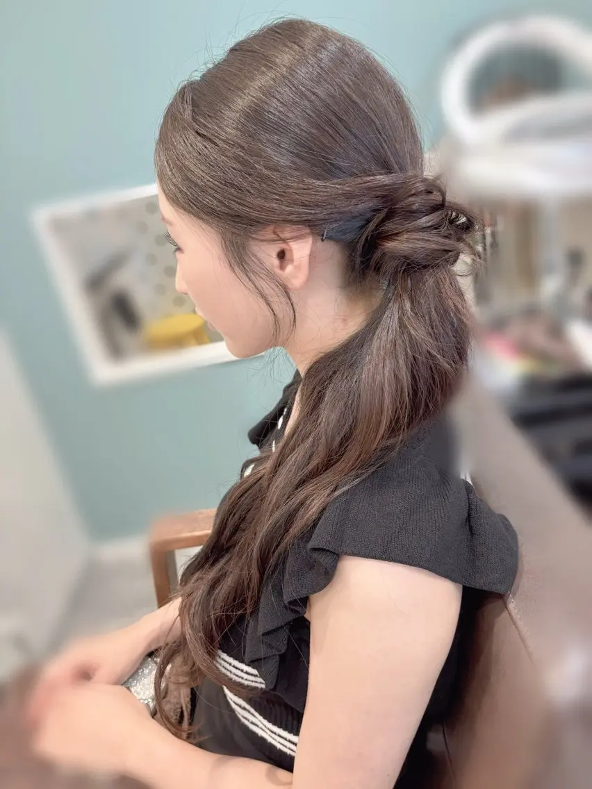ヘアアレンジ ヘアセット Rangali Rinのヘアスタイル
