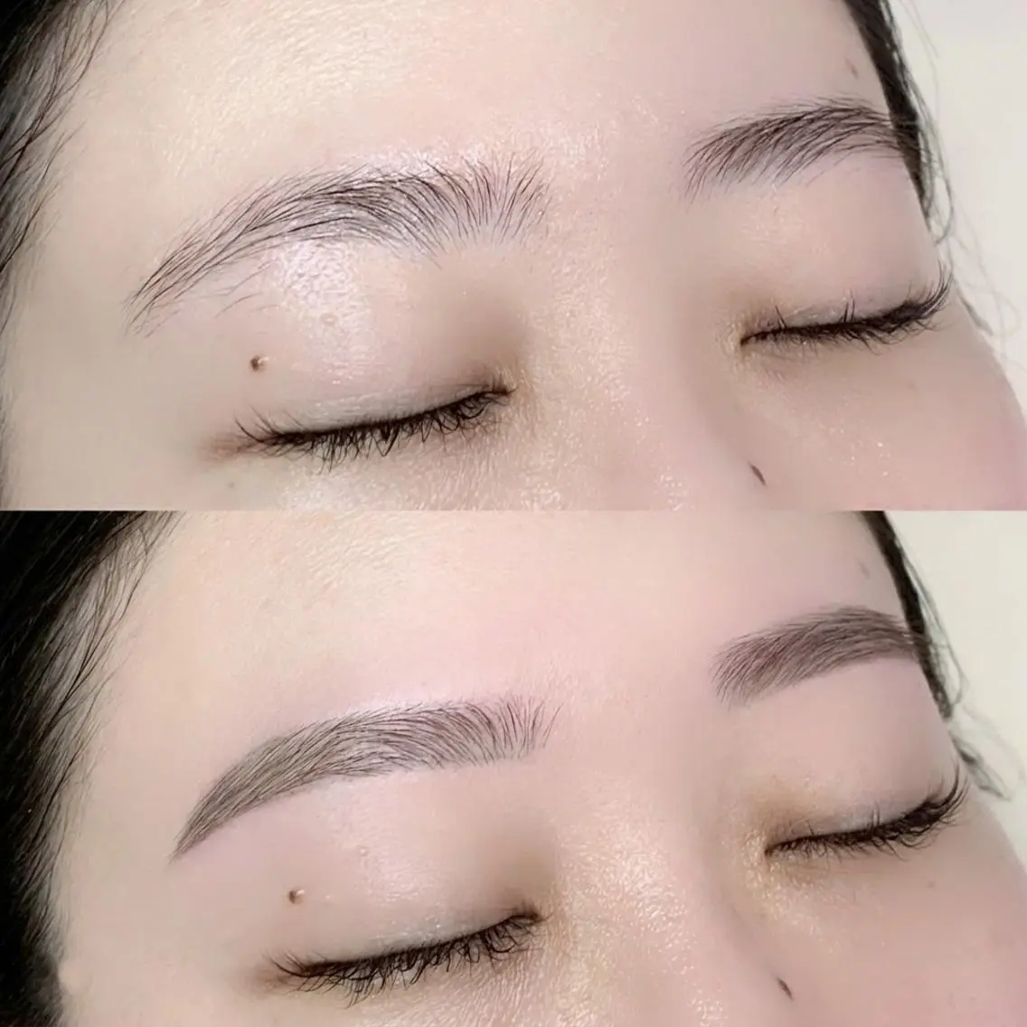 【10/11~10/24来店限定🎀トレーニングモデル】美眉スタイリング🤎アイブロウWAX+間引き+眉メイク¥2500の写真