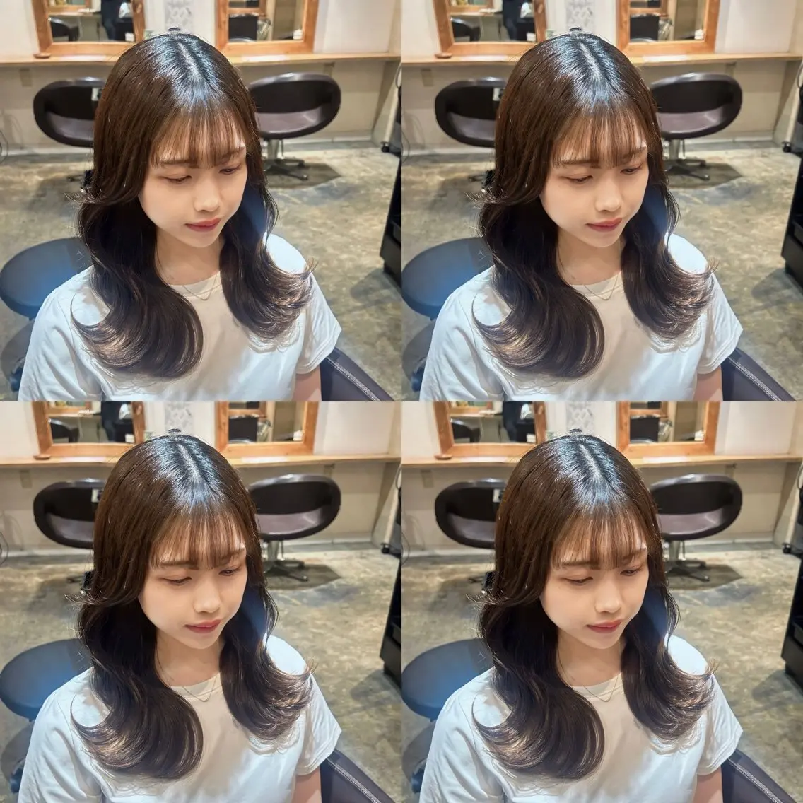 ロング カラー グレージュ 髪質改善 韓国風ヘア レイヤーカット カット ヘアカラー トリートメント 店長✨髪質改善✖️ 透明感カラー／純大のヘアスタイル
