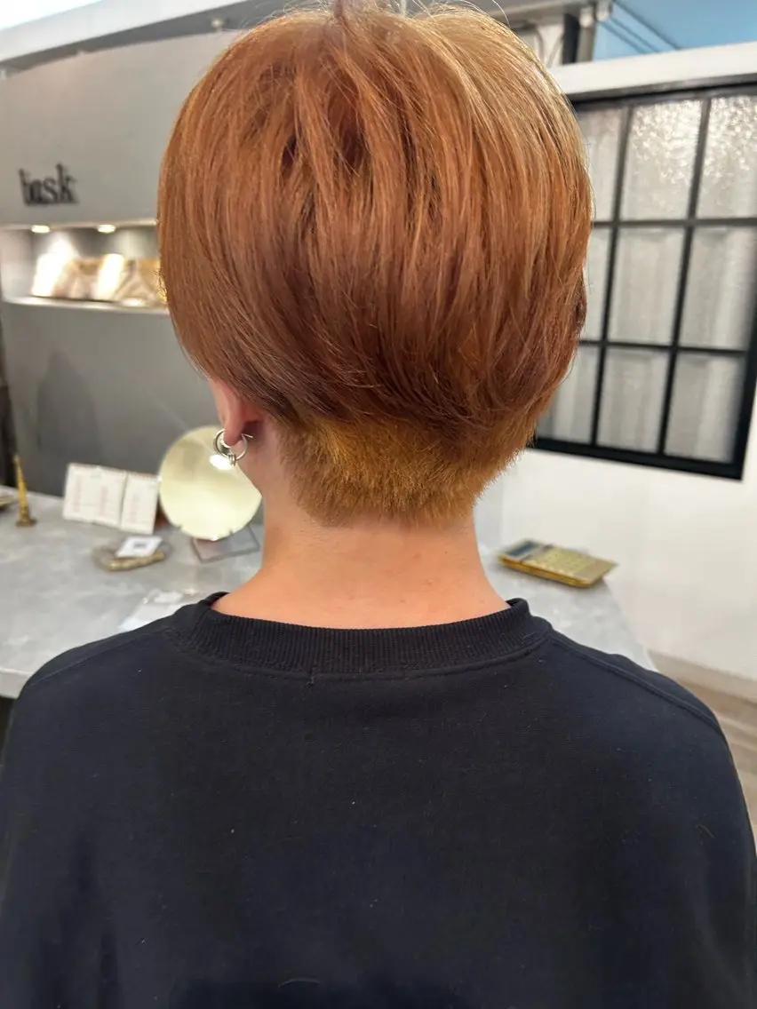 カラー メンズ ブリーチ/ヘアセット 🪞🌙minamiのヘアスタイル