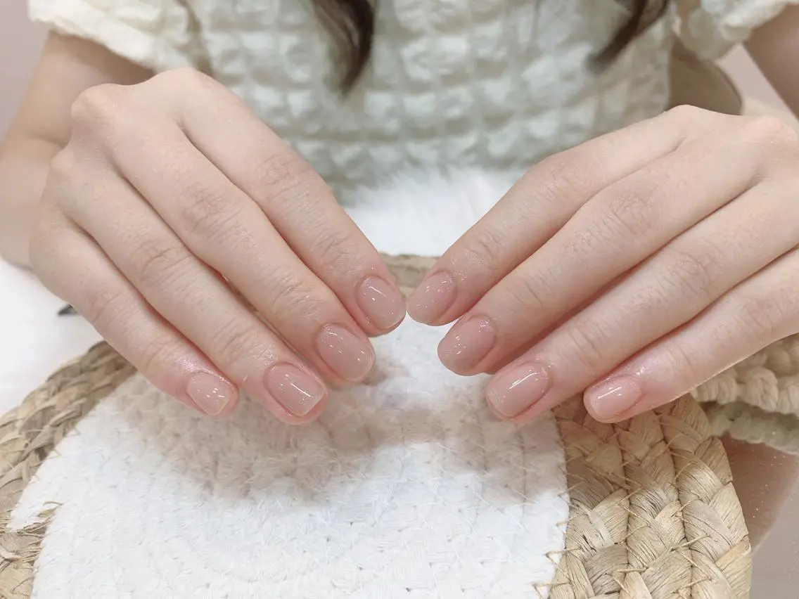 【✨オフ無し✨】【ハンドワンカラーorラメグラデーション】➕ドライケア➕オイル➕ハンドクリームの写真