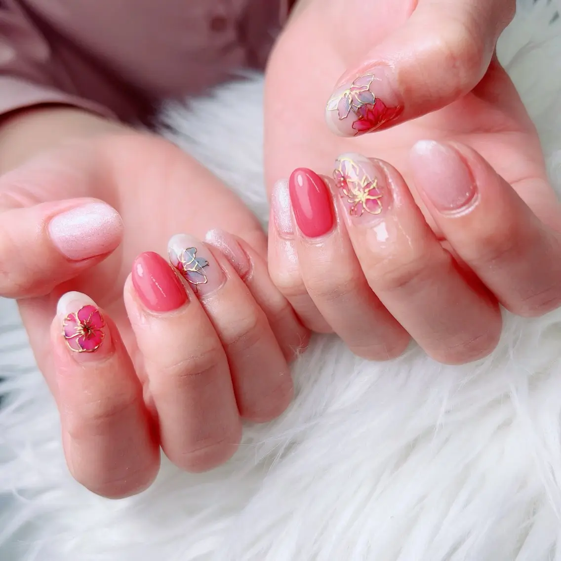 ショート ハンドネイル gallery Yumiのネイルデザイン