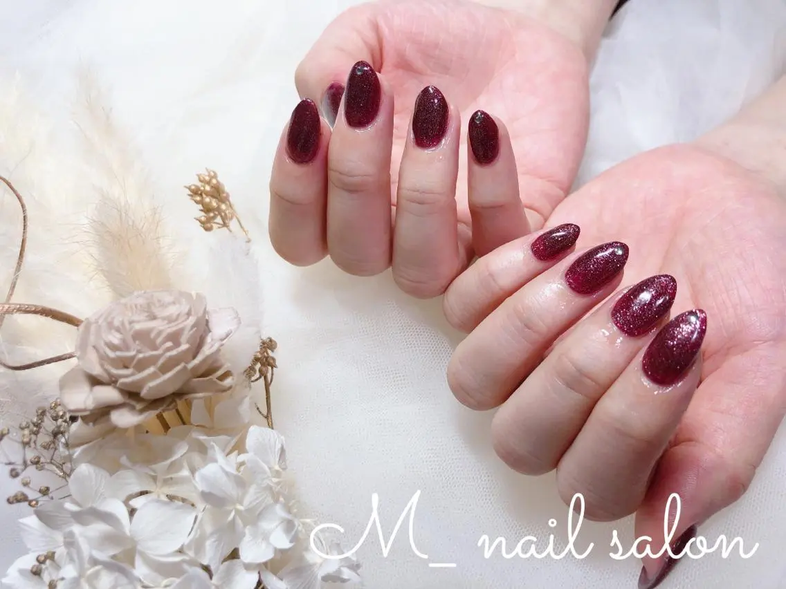 ネイル ワンカラーネイル M_ nail salonのネイルデザイン