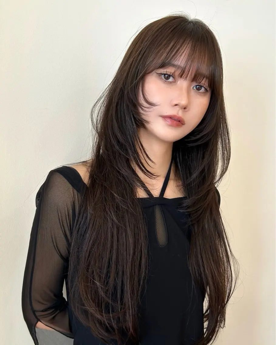 ロング カラー 海奈 メンズカットのヘアスタイル