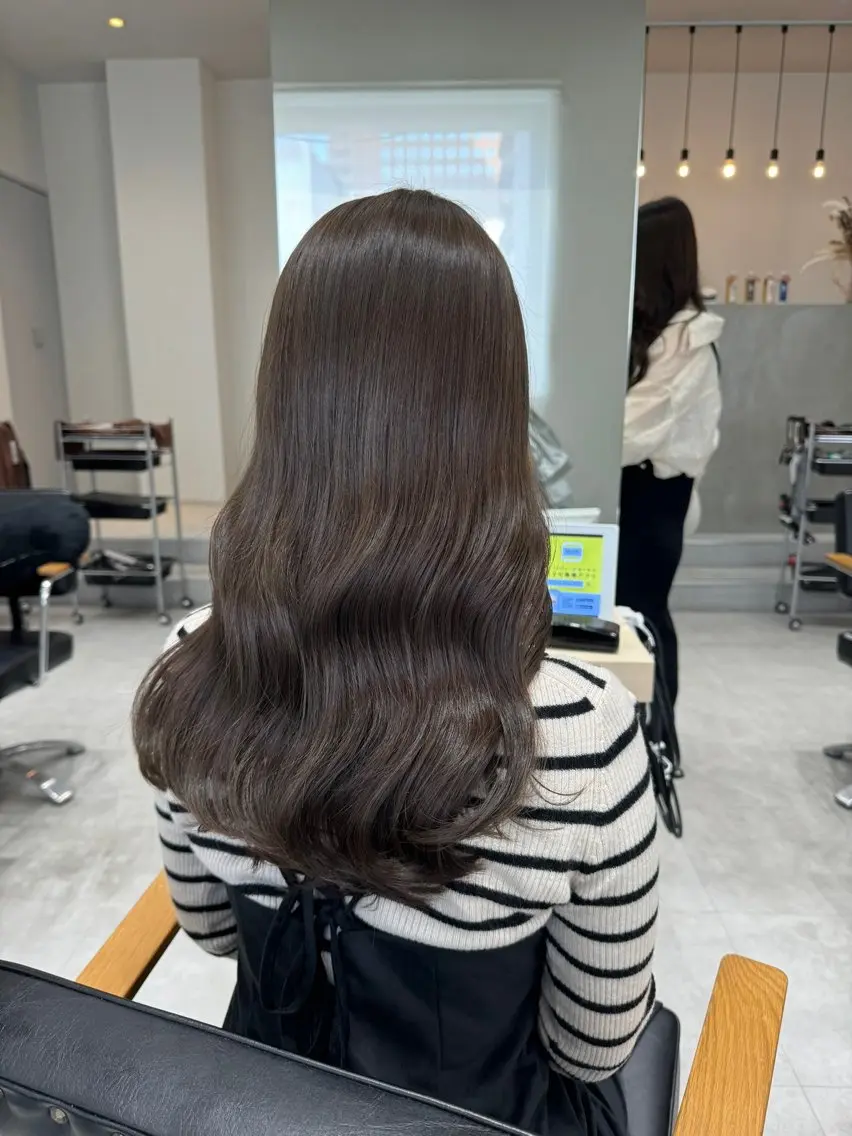 ロング カラー 瀬戸 秀孝のヘアスタイル