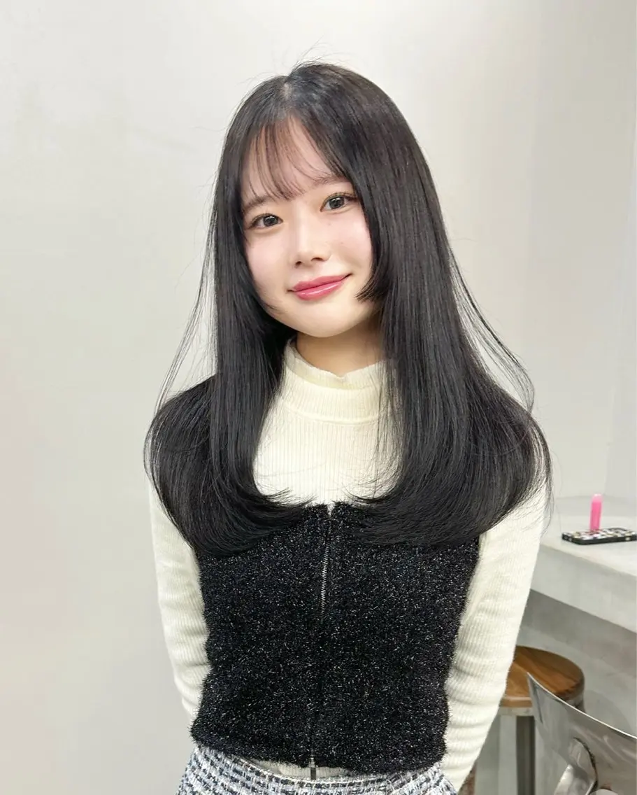 【3回目まで🉑人気No.3🌟】髪質改善カット+イルミナカラー+5stepトリートメント🫧の写真
