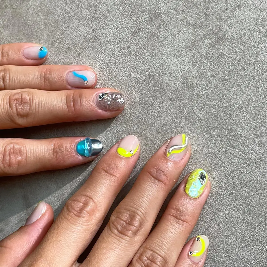 ネイル ハンドネイル ハンドケア nailsalon SuMILEのネイルデザイン