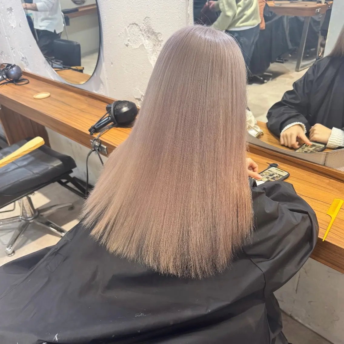 カラー ヘアカラー トリートメント 優梨💞 /透明感カラーのヘアスタイル