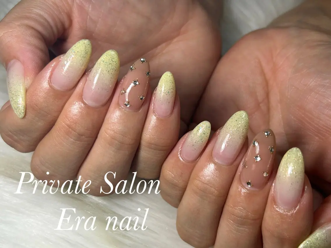 ネイル グラデーション ハンドネイル Era nailのネイルデザイン