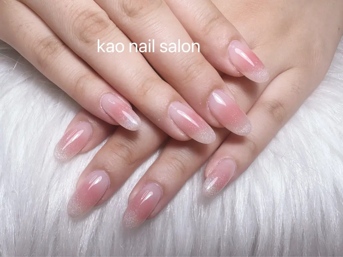 ネイル ハンドネイル kao nail マグネット/長さだしのネイルデザイン