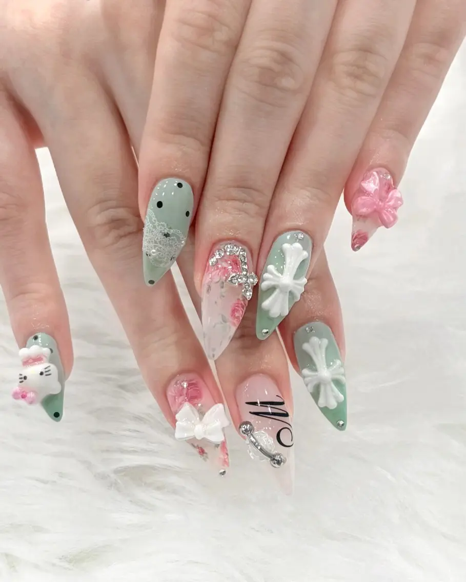 ネイル ハンドネイル Sonyo nail 🎀sakura🎀のネイルデザイン