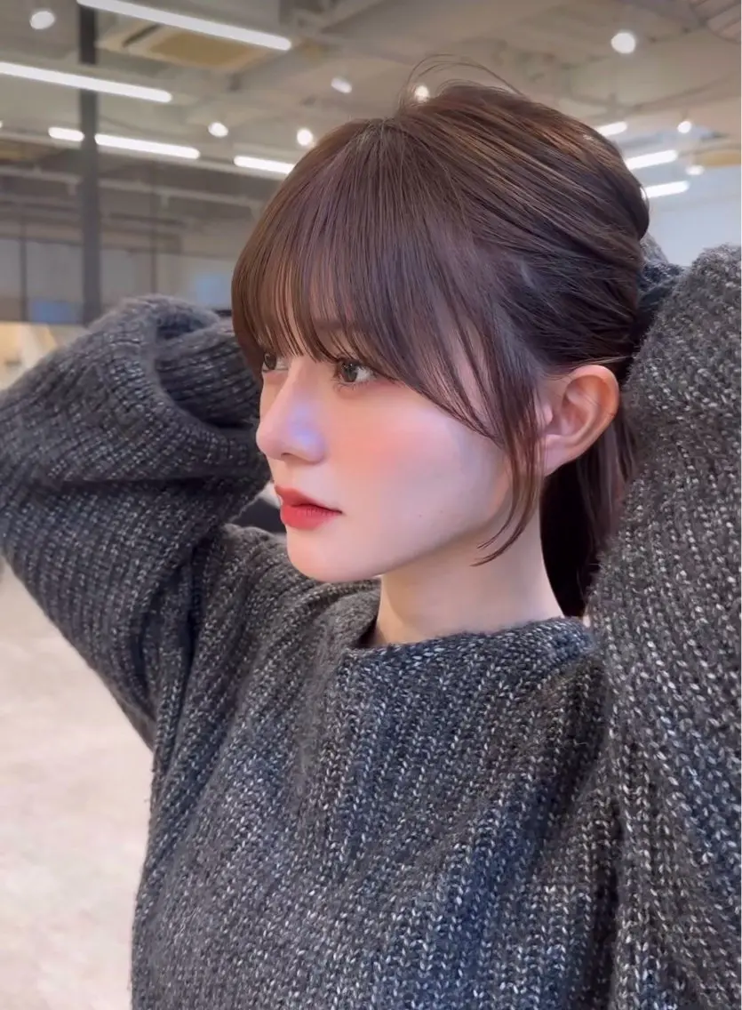 本村 あやかのヘアスタイル