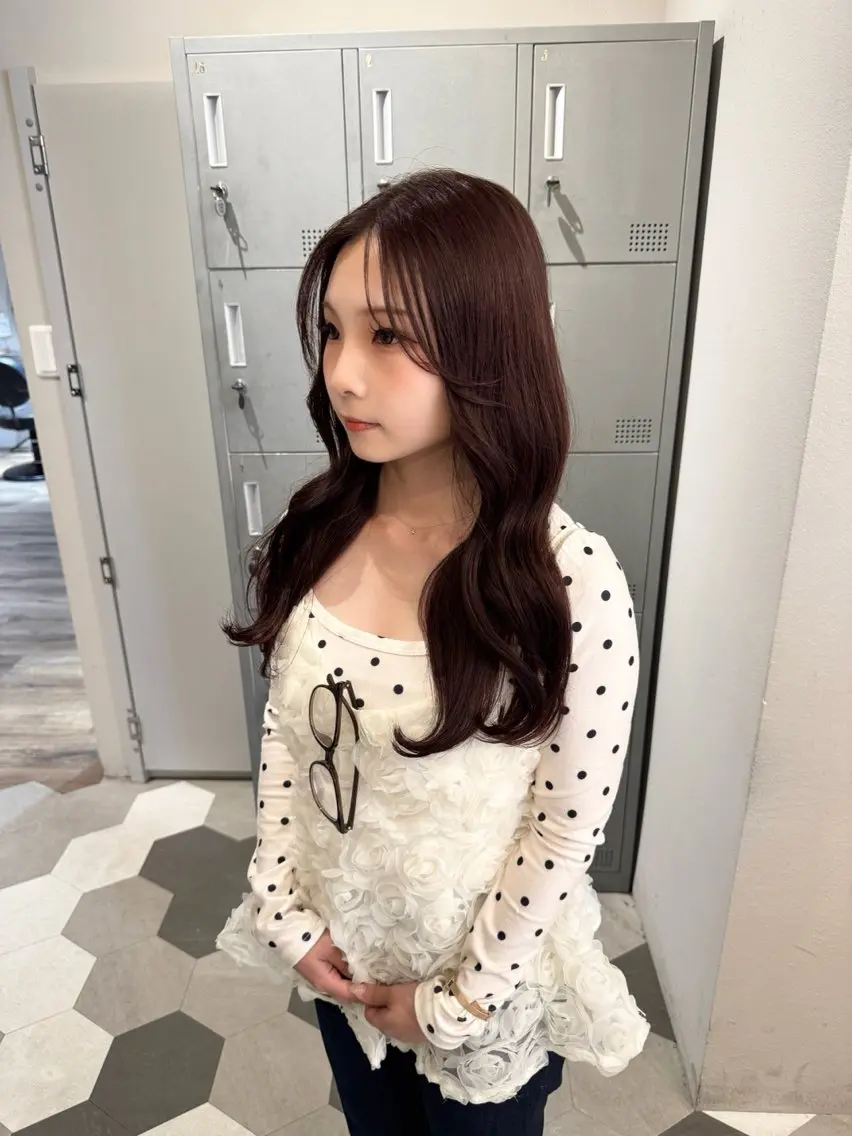 セミロング カット ヘアカラー 【天満で1番の艶髪】 髪質改善🌹釣本竜哉のヘアスタイル