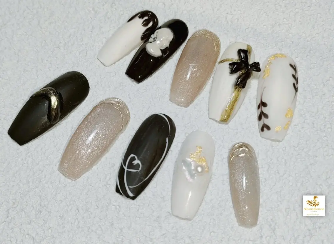 ネイル バレンタイン ハンドネイル 完全予約制個室サロン Abundancesのネイルデザイン