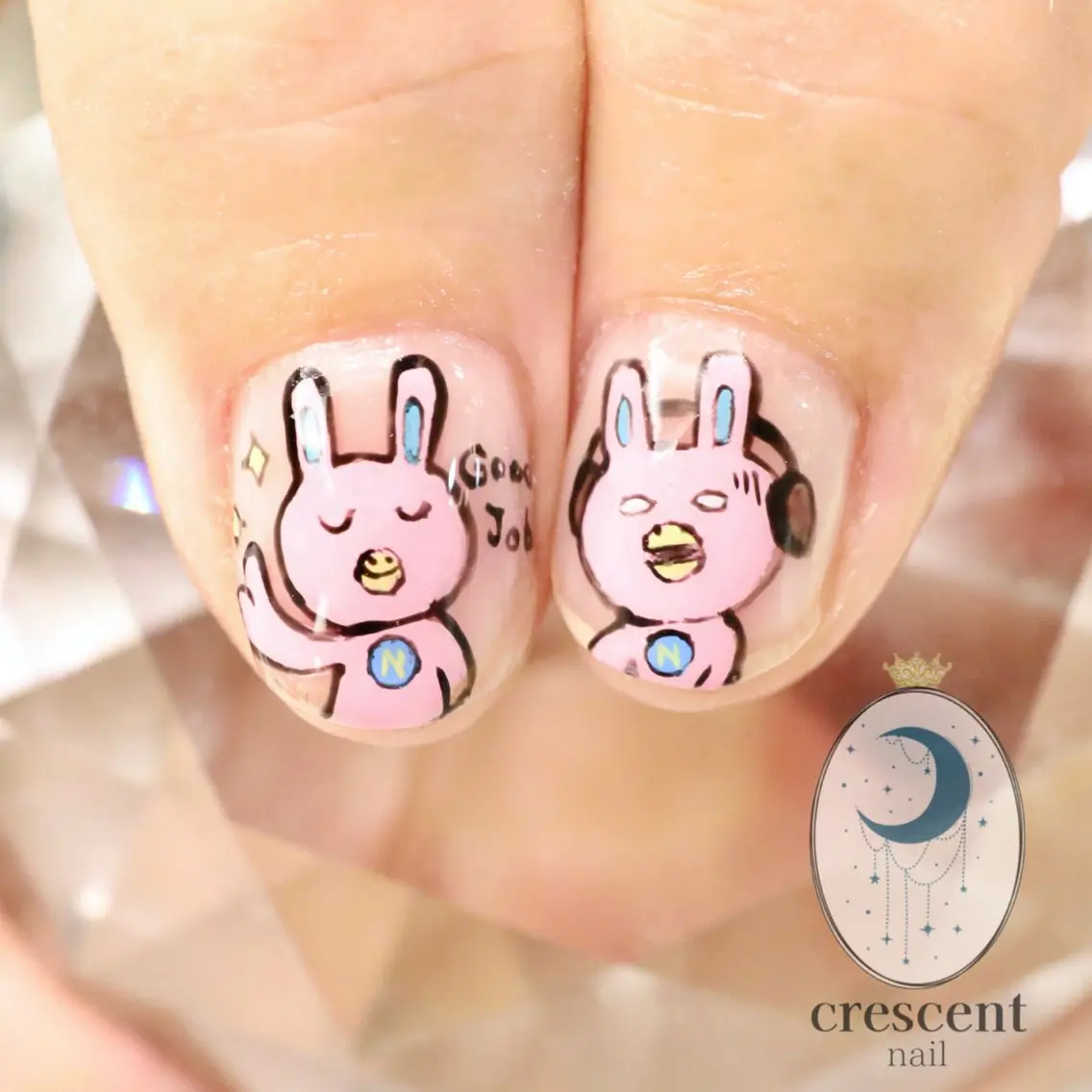 ネイル アートネイル ジェルネイル バイオジェル ハンドネイル crescent クレセント清原のネイルデザイン
