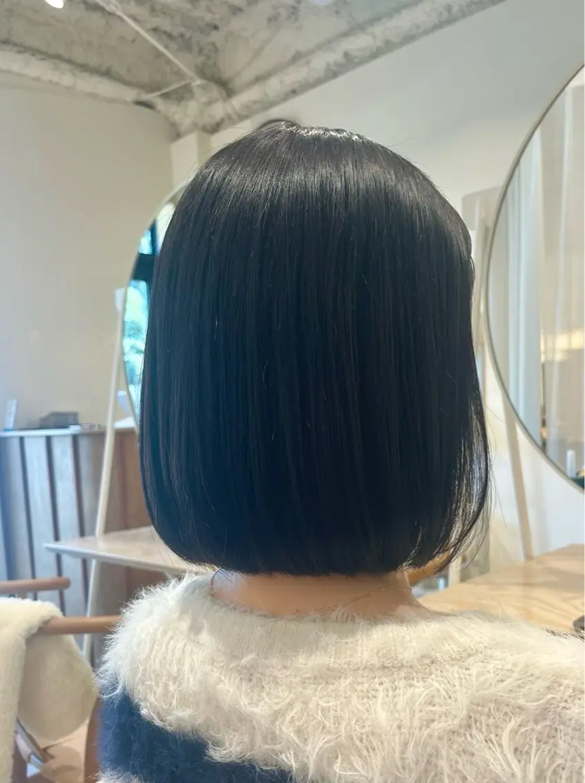 ミディアム カラー 南雲 美紀のヘアスタイル