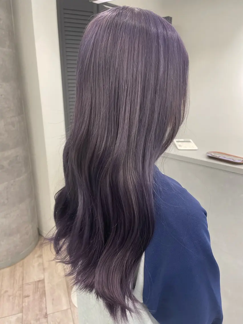 ロング ヘアカラー トリートメント ♡似合わせハイトーン ♡maiのヘアスタイル