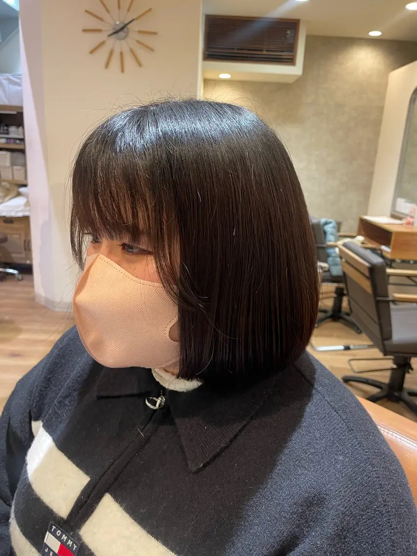 ショート ボブ は なの眉毛・アイブロウイメージ
