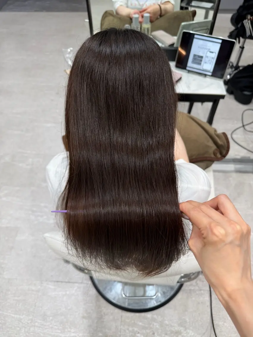 ロング ヘアカラー トリートメント モデル様大募集 /艶髪/yuukaのヘアスタイル