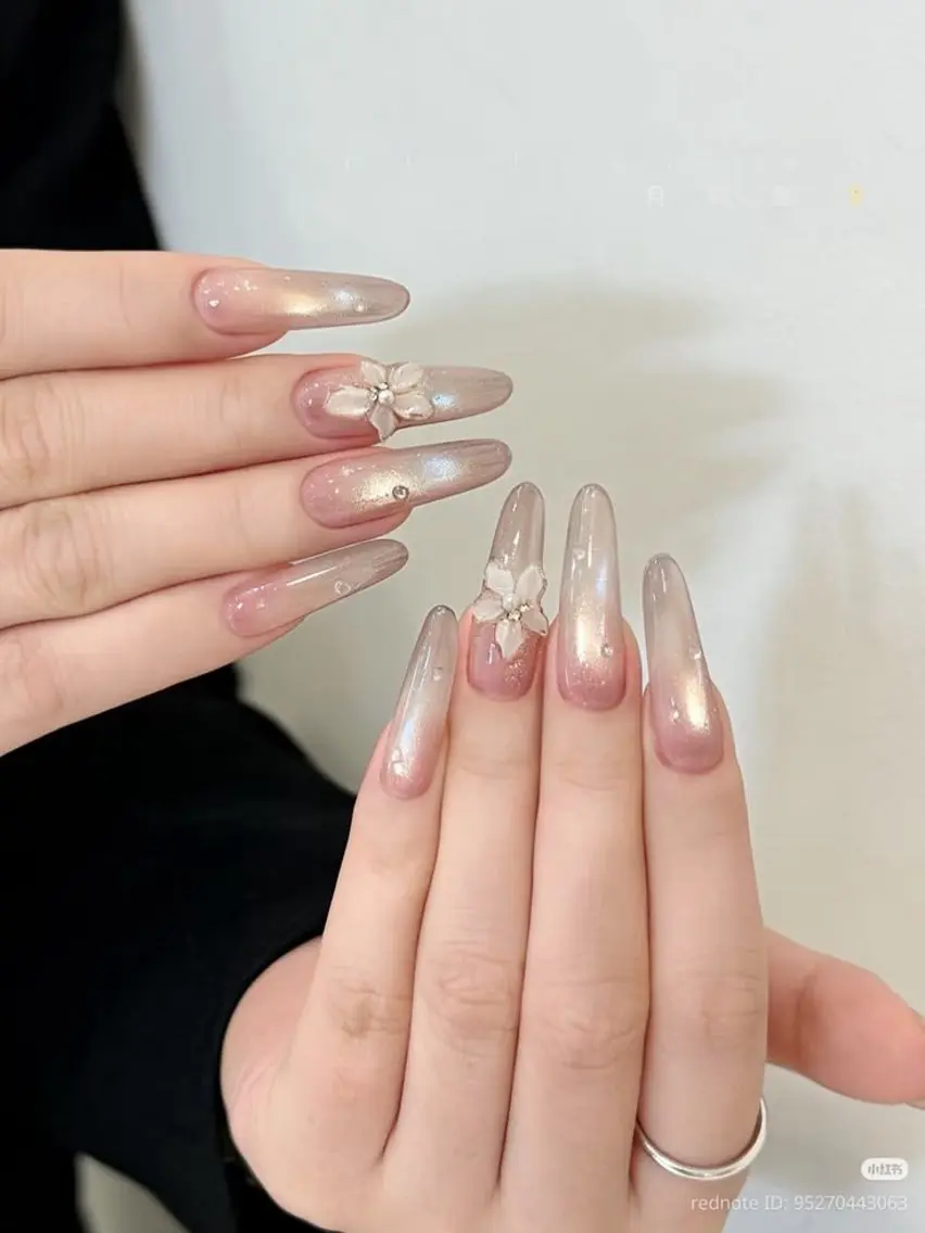 ネイル ハンドネイル ゆき このネイルデザイン