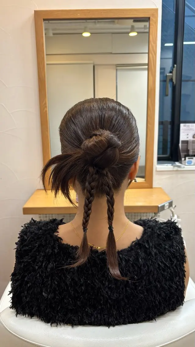 ヘアアレンジ ヘアセット ヘアセットモデル/ kotohaのヘアスタイル