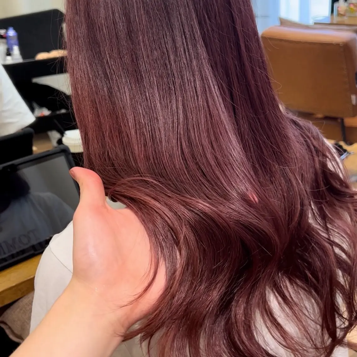 ショート 結べるレイヤーカット /カラー/あさかのヘアスタイル