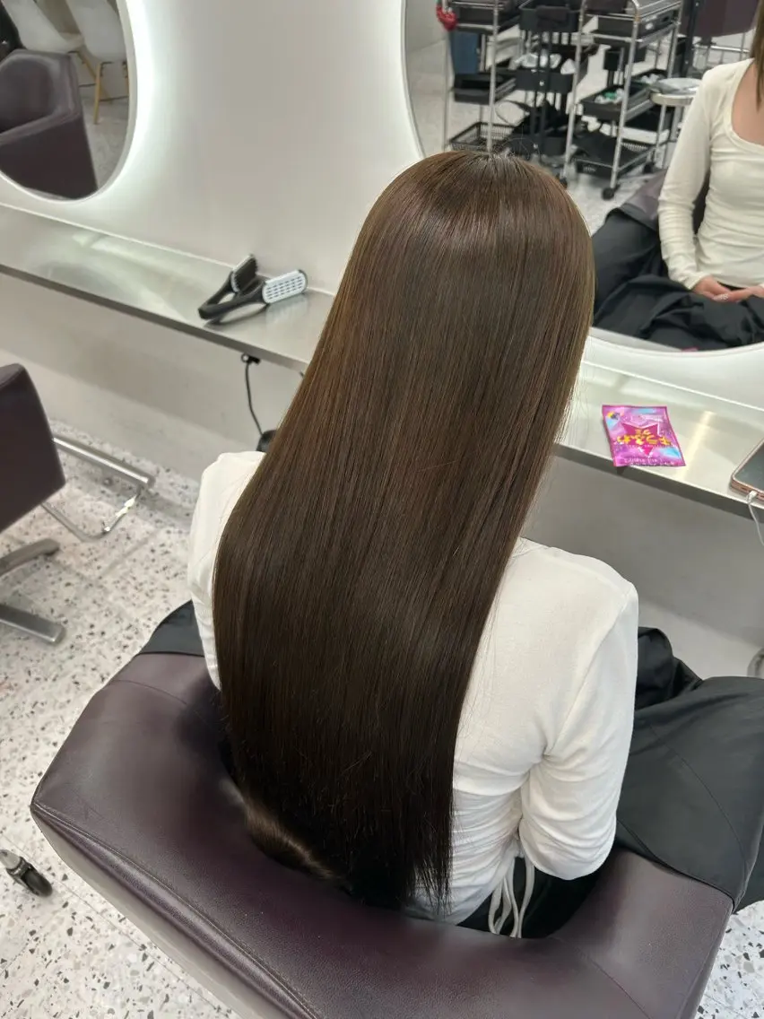 ロング カラー ヘアアレンジ グレージュ 🫧レイヤー／透明感 🫧Ryuseiのヘアスタイル